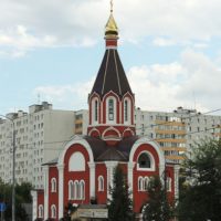 Изготовление куполов на Храм Всех Святых, в земле Российской просиявших. Москва